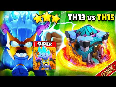 Super Yeti Th13 Attack Strategy | Best Th13 vs Th15 3 Star Attack Strategy