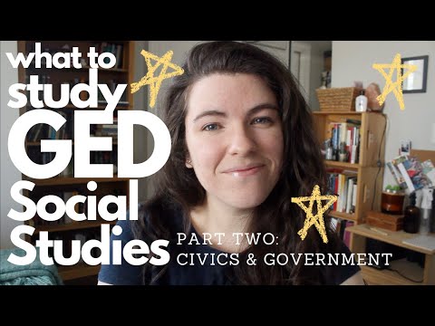 PASS THE GED SOCIAL STUDIES TEST: what to study: part two - US civics and government