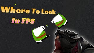 Should You Look at Your Crosshair or Target in FPS Games?