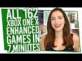 All 162 Xbox One X Enhanced Games Explained In 7 Minutes