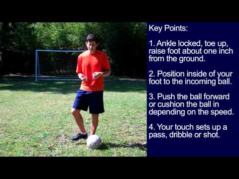 How to Receive a Soccer Pass - Online Soccer Academy thumbnail