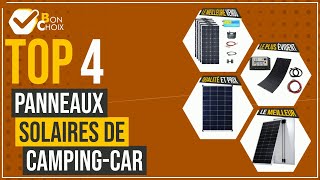 Panneaux solaires de camping-car - Top 4 - (BonChoix)