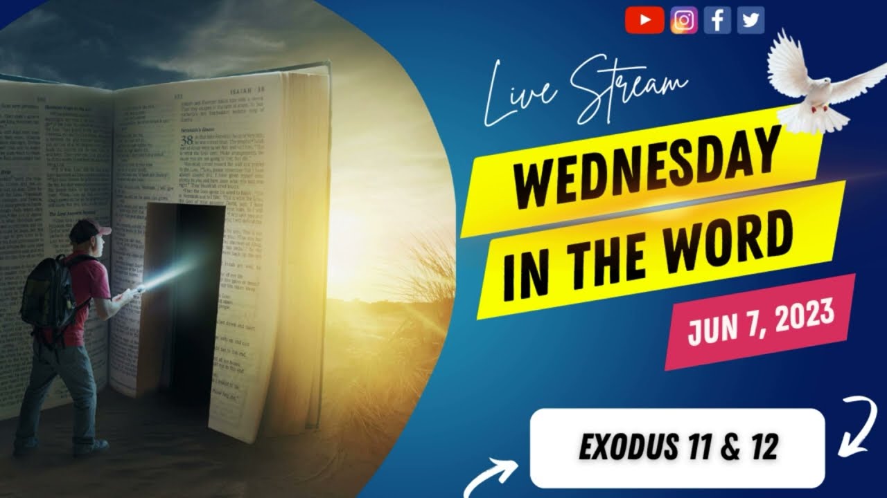 Wednesday in The Word for June 07, 2023 is Exodus 11 & 12
