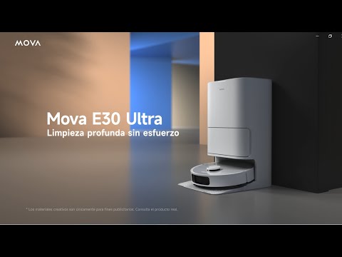 thumbnail video image 2 of Aspiradora Robótica Inteligente Dreame  E30 Ultra RLE51SE-1, 2 of 7