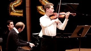 GRIEG Sonate op. 45 - Grégoire GIRARD - 1er Prix Violon Concours FLAME 2014