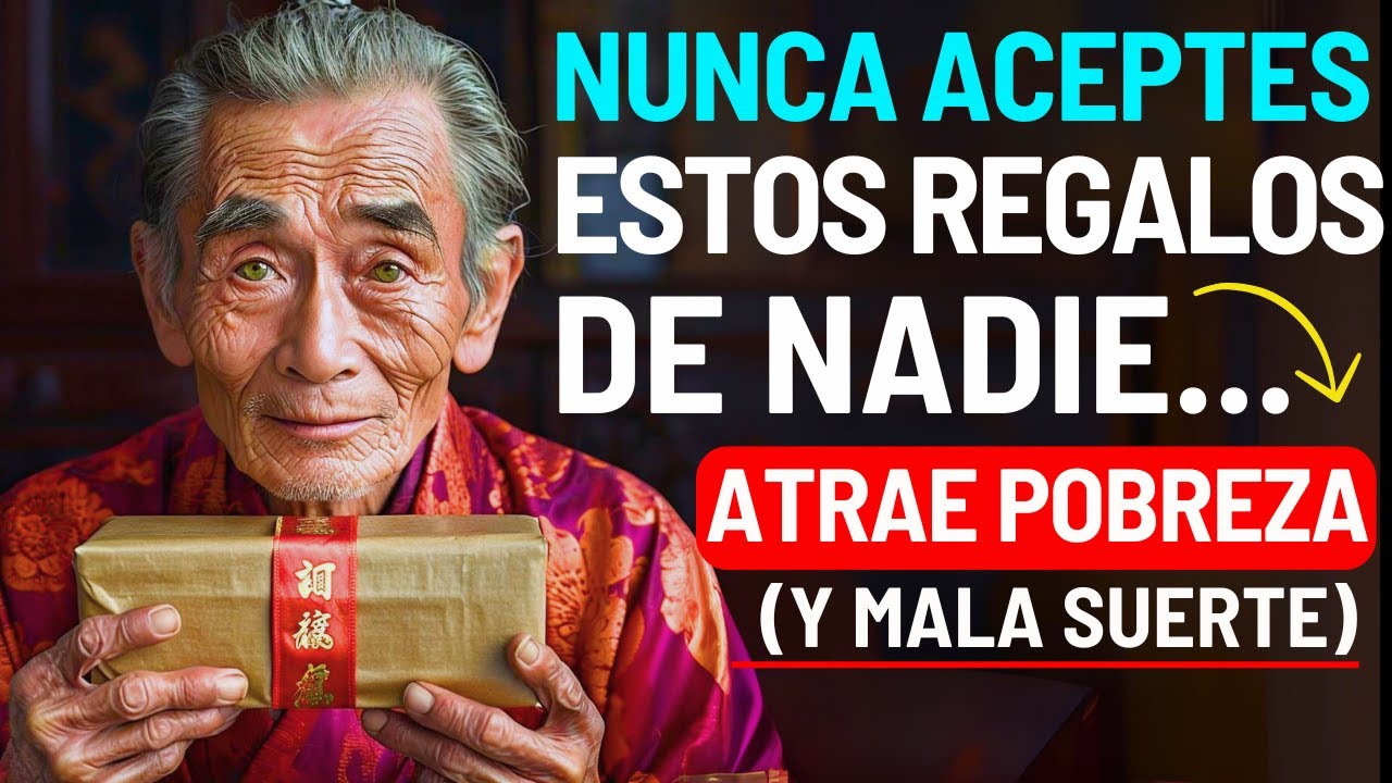 5 Regalos que NUNCA Debes Aceptar de NADIE, Atraen la Pobreza y Arruinan Tu Vida |Enseñanzas budista