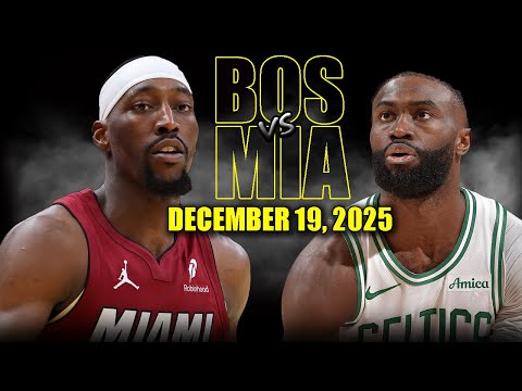 Boston Celtics vs Miami Heat Full Game Highlights – December 19, 2025 | NBA Season