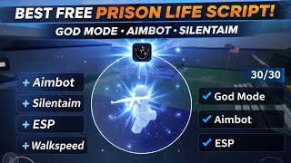 PRISON LIFE SCRIPT 2026! 🚔 (NO KEY)Aimbot, Rapid Fire, God Mode & More![PASTEBIN]