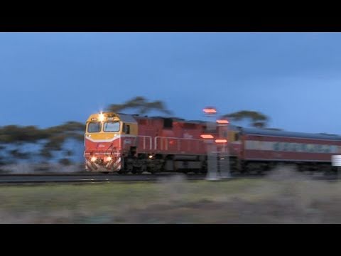 V/Line "N class" locomotive hauled passenger trains in Victoria - Australian Railways