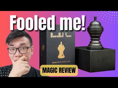 Magic Review - Barallel Vase by TCC Magic Artisan Coin & Jimmy Fan