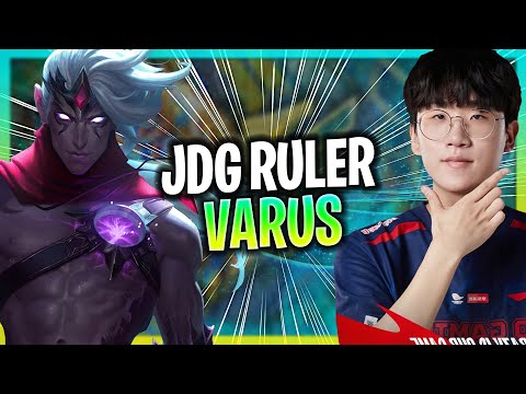 WHEN JDG RULER PLAYS VARUS ADC vs XAYAH!