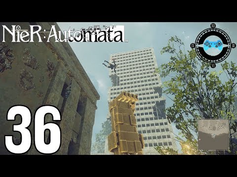 NieR: Automata Episode #36 - Chipped Off [Blind Let's Play, Playthrough]