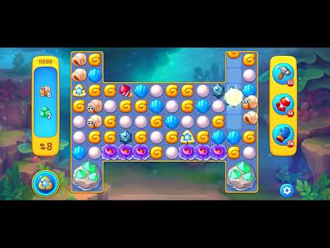 Fishdom level 11560 no boosters フィッシュダム ノーマル