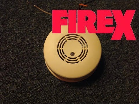 Vintage firex fxw-1 smoke detector