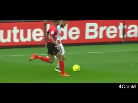 Lucas moura vs Guingamp - Guingamp 0 x 2 PSG 09/04/2016