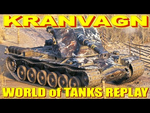 Kranvagn World of Tanks Replays - 6 Kills 12.3K Damage
