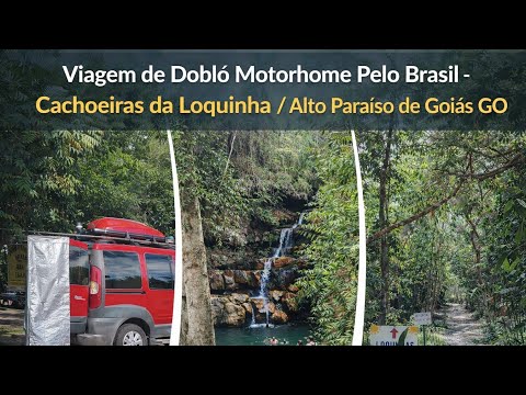 Chapada dos Veadeiros - Cachoeira das Lóquinhas e Goiás - Dobló Motorhome, video 4