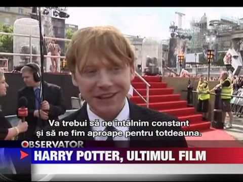 Harry Potter ultimul film 8 IULIE 2011