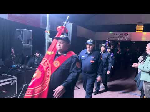 69 Aniversario de la creación de Bomberos Voluntarios de Gral Rodríguez.Ingreso de los abanderados 