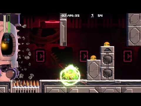 Mega Man 11 - Gear Fortress Stage 2 Jump Saver