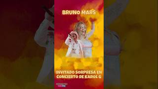 ¡SORPRESA 😮! AYER Bruno Mars SORPRENDIÓ Al Público Como INVITADO sorpresa EN concierto de KAROL G 😜!