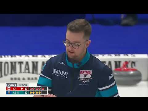 2024 Montana's Brier - Draw 9 - AB (Koe) vs. CA (Gushue)