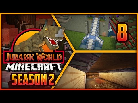 Minecraft Jurassic World S2 - Episode 8 - BUILDING OUR DREAM HOME!