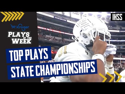 2023 North Texas Area High School Football Plays of The Week: Week 17