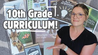 10TH GRADE CURRICULUM CHOICES! | Homeschool High School 2025/26
