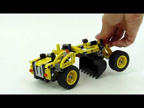 Vidéo LEGO Technic 42023 : L'équipe de construction
