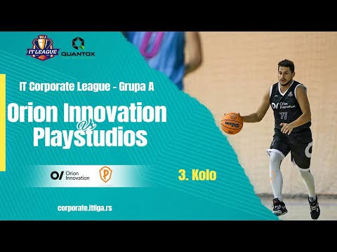 27.11.2022 IT CORPORATE IT LIGA Grupa A 19:15 ORION INNOVATION - PLAYSTUDIOS