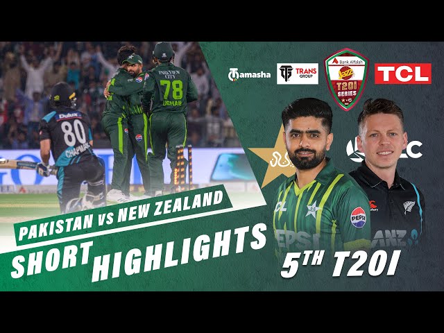 Short Highlights | Pakistan vs New Zealand | 5th T20I 2024 | PCB | M2E2U