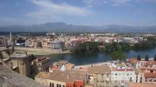 preview picture of video 'Rio Ebro y Tortosa ( Parador, Castillo, Catedral Gótica y Ports )'