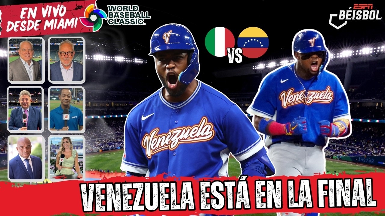 VENEZUELA ESTÁ EN LA FINAL del CLÁSICO MUNDIAL tras vencer a ITALIA, ahora viene USA | ESPN Beisbol