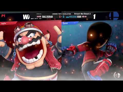 Smash the Coast 2 Singles - Top 8 Qualifier - BallsGrab vs WRLD | DBE | Osh9