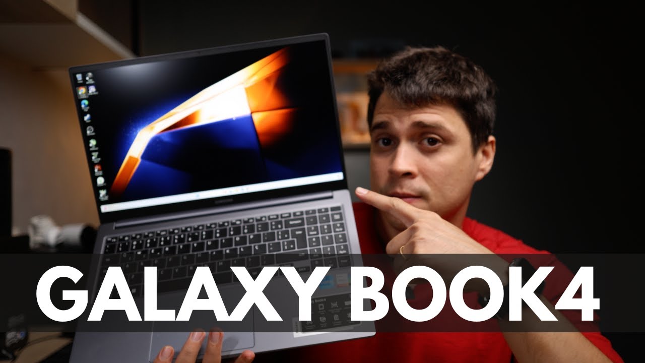 Miniatura da avaliação em vídeo de Notebook Samsung Galaxy Book4 Intel Core i5-1335U 8GB 256GB SSD 15.6 Polegadas Windows 11 Home