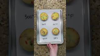 oven temperature and cupcakes
