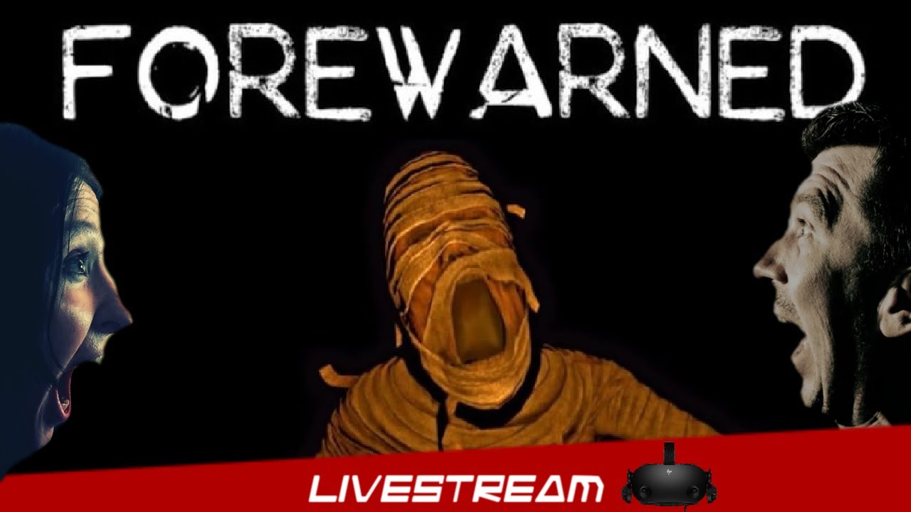 Stocki VR - VR Koop Horror - FOREWARNED - Phasmophobia in Ägypten - Nessi's Erster Versuch - LIVE
