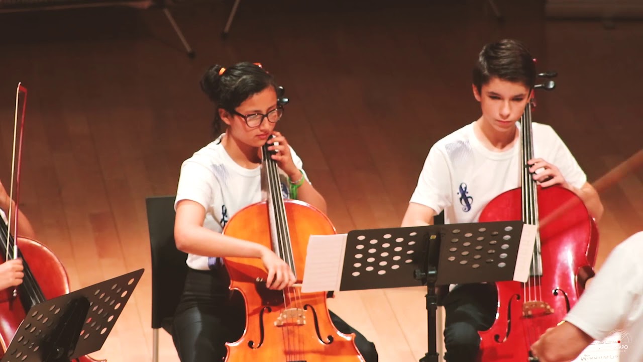 9 Ensamble de Cellos de la Semana de las Cuerdas 2018 – Ponteio  Edu Lobo 1943  : arr  Eugenio Fries