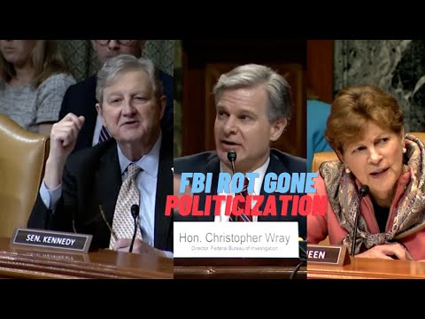 Kennedy wanted FBI Director Wray to assure that the rot is gone. Address politicization of the FBI