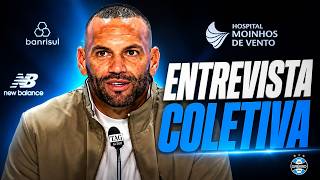 ENTREVISTA COLETIVA AO VIVO DE WEVERTON NO GRÊMIO! WEVERTON REPRESENTA O GRÊMIO NA COPA DO MUNDO