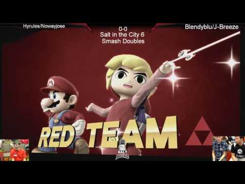 SitC6 Sm4sh Doubles - LR3 : Hyrules/NoWayJose VS Blendyblu/OeS J-Breeze