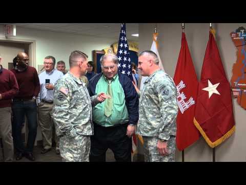 Brig. Gen. Richard G. Kaiser visits Center Hill Dam