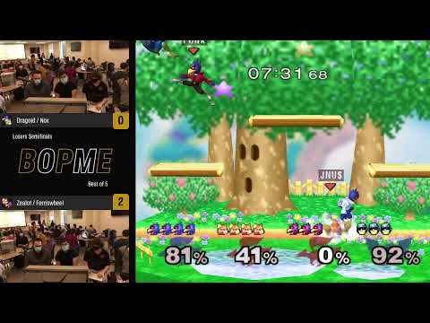 BOPME 20 - Doubles Losers Semis - Dragoid/Nox vs Zealot/Ferriswheel
