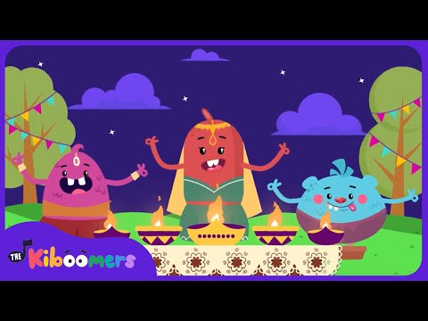 Happy Diwali Song - The Kiboomers Preschool Songs - Hindu Holiday Celebration