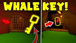 How to get WHALE KEY in Fishing Simulator Roblox!