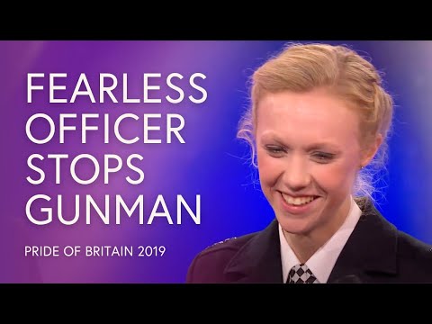 Stevie Bull: Brave Officer Risked Her Life to Tackle Gunman | Pride of Britain 2019