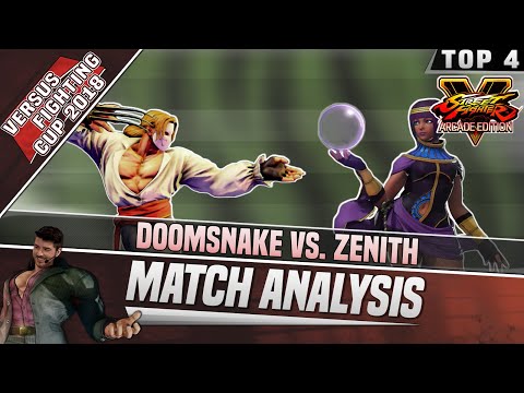 SFV AE Match Analysis: Versus Fighting Cup 2018 - Doomsnake vs. Zenith