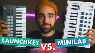 Video thumbnail for Arturia Minilab MK2 vs. Novation Launchkey Mini MK3 | WHICH SHOULD YOU BUY? by TAETRO