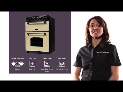 Rangemaster Classic 60 Electric Ceramic Cooker - Cream & Chrome | Product Overview | Currys PC World